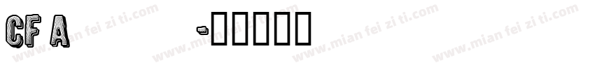 CF Asty字体转换